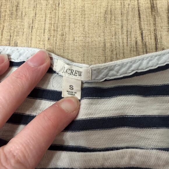 J.Crew Striped Long Sleeve‎ Shirt Small - Picture 3 of 8